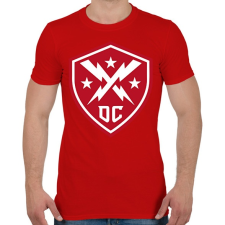 PRINTFASHION Def club - Férfi póló - Piros férfi póló