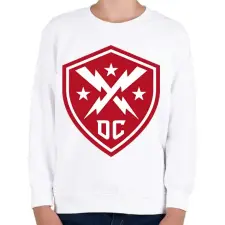 PRINTFASHION Def club - Gyerek pulóver - Fehér gyerek pulóver, kardigán