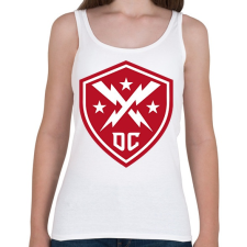 PRINTFASHION Def club - Női atléta - Fehér női trikó