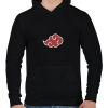 PRINTFASHION Deidara Akatsuki  Naruto Madara Uchiha, naruto - Férfi kapucnis pulóver - Fekete