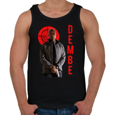 PRINTFASHION dembe - Férfi atléta - Fekete