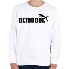 PRINTFASHION Demodog - Gyerek pulóver - Fehér