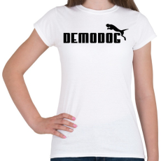 PRINTFASHION Demodog - Női póló - Fehér