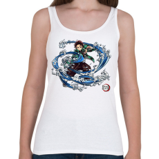 PRINTFASHION demon_1 - Női atléta - Fehér