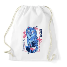 PRINTFASHION Demon Hunters Huntrix tigris - Saja boys - kpop - Sportzsák, Tornazsák - Fehér tornazsák