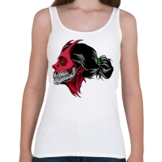 PRINTFASHION démon lány - Női atléta - Fehér