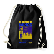 PRINTFASHION Demon - Sportzsák, Tornazsák - Fekete tornazsák