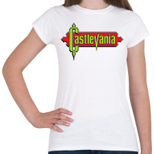 PRINTFASHION Démonkastély - Női póló - Fehér női póló