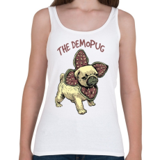PRINTFASHION Demopug - Női atléta - Fehér