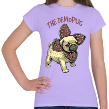 PRINTFASHION Demopug - Női póló - Viola női póló
