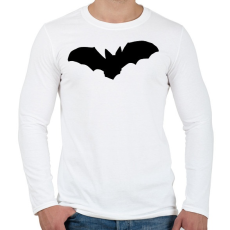 PRINTFASHION Denevér - Férfi hosszú ujjú póló - Fehér