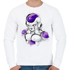 PRINTFASHION Dermesztő - Férfi pulóver - Fehér férfi pulóver, kardigán