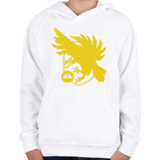 PRINTFASHION Destiny logo - Gyerek kapucnis pulóver - Fehér gyerek pulóver, kardigán