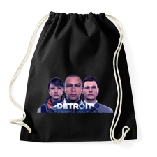 PRINTFASHION Detroit become human - Sportzsák, Tornazsák - Fekete tornazsák