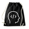 PRINTFASHION Dev Ops - Sportzsák, Tornazsák - Fekete