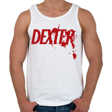 PRINTFASHION Dexter - Férfi atléta - Fehér atléta, trikó