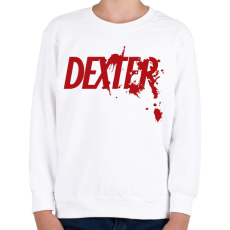 PRINTFASHION Dexter - Gyerek pulóver - Fehér