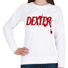 PRINTFASHION Dexter - Női pulóver - Fehér