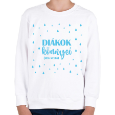 PRINTFASHION Diákok könnyei - Bögre - Gyerek pulóver - Fehér gyerek pulóver, kardigán