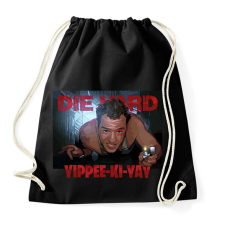PRINTFASHION Die Hard - Sportzsák, Tornazsák - Fekete tornazsák