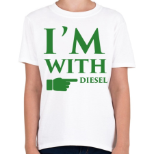 PRINTFASHION diesel.png - Gyerek póló - Fehér gyerek póló