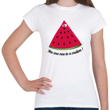 PRINTFASHION Dinnye vagy! - Női póló - Fehér női póló