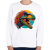 PRINTFASHION Dino - Gyerek pulóver - Fehér