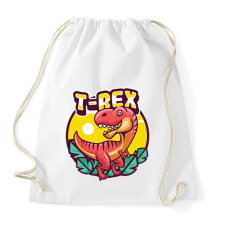 PRINTFASHION dino - Sportzsák, Tornazsák - Fehér tornazsák