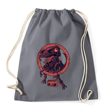 PRINTFASHION Dinó tánc - Sportzsák, Tornazsák - Grafitszürke tornazsák