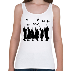 PRINTFASHION Diplomaosztó - Női atléta - Fehér