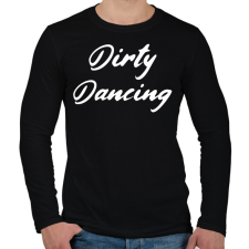 PRINTFASHION DIRTY DANCING - Férfi hosszú ujjú póló - Fekete férfi póló