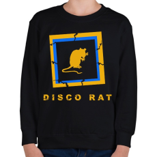 PRINTFASHION DISCO RAT - Gyerek pulóver - Fekete