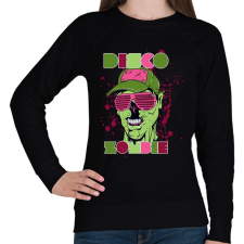 PRINTFASHION Disco Zombie - Női pulóver - Fekete női pulóver, kardigán