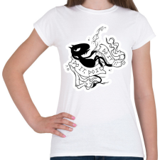 PRINTFASHION Disenchantment Luci - Női póló - Fehér női póló