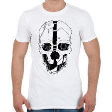 PRINTFASHION Dishonored - Férfi póló - Fehér férfi póló