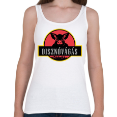 PRINTFASHION Disznóvágás  - Női atléta - Fehér