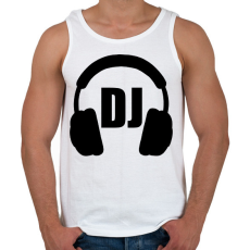 PRINTFASHION Dj - Férfi atléta - Fehér