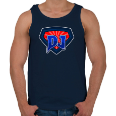 PRINTFASHION DJ - Férfi atléta - Sötétkék