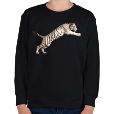 PRINTFASHION Dj Moncs@ - Gyerek pulóver - Fekete