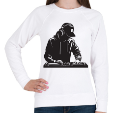 PRINTFASHION dj - Női pulóver - Fehér