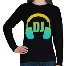 PRINTFASHION Dj - Női pulóver - Fekete