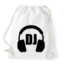 PRINTFASHION Dj - Sportzsák, Tornazsák - Fehér tornazsák