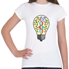 PRINTFASHION Dns izzó - Női póló - Fehér női póló