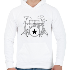 PRINTFASHION Dob szett - Férfi kapucnis pulóver - Fehér női pulóver, kardigán