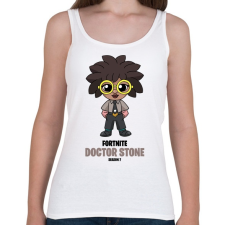 PRINTFASHION Doctor Stone - Fortnite Season 7 - Női atléta - Fehér női trikó