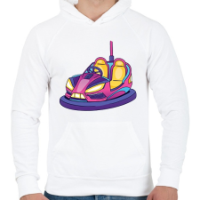 PRINTFASHION Dodzsem - Férfi kapucnis pulóver - Fehér női pulóver, kardigán