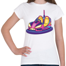 PRINTFASHION Dodzsem - Női póló - Fehér