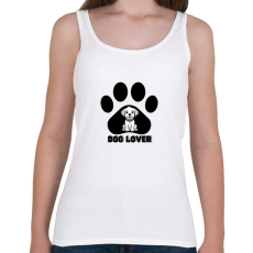 PRINTFASHION Dog Lover - Női atléta - Fehér