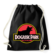 PRINTFASHION Dogassic Park - Sportzsák, Tornazsák - Fekete tornazsák