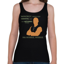 PRINTFASHION Dominic Toretto - Női atléta - Fekete női felső